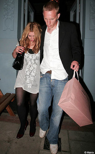 Billie P and her unhappy hunk!