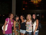 All the girls, me, danny's sisters and cousins