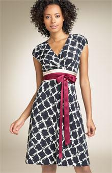 BCBG Max Azria Obi Waist Matte Jersey Dress - Nordstrom.com