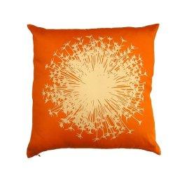 Target : Dandelion Field Silk Pillow - Orange (16.5x16.5")