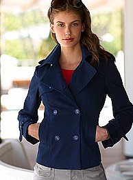 Victoria's Secret - Double-breasted peacoat