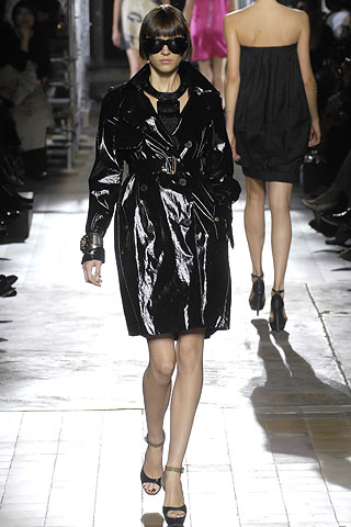 Sugar Shout Out - Get The Patent Leather Trench Coat Look for Less