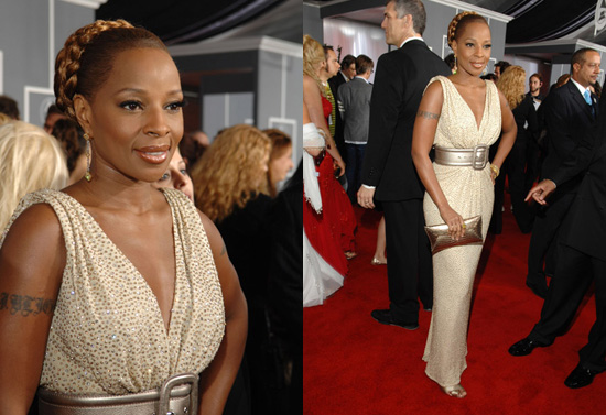 The Grammys Red Carpet: Mary J. Blige