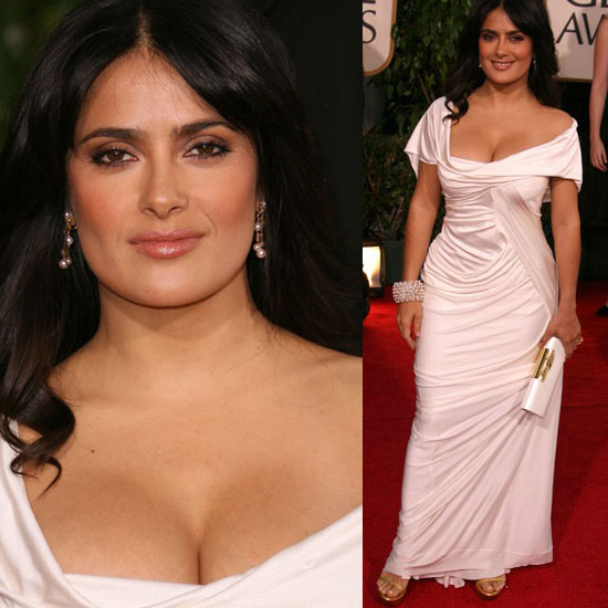 The Golden Globes Red Carpet: Salma Hayek