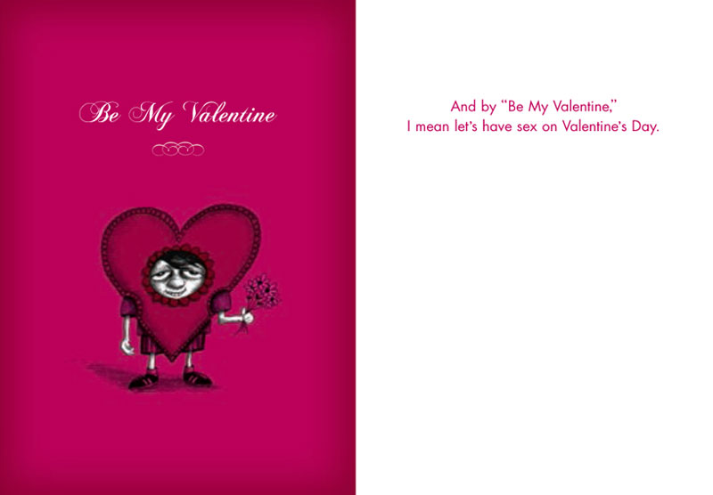 Simply Fab: Bald Guy Greetings V-Day Card Simply Fab: Bald Guy Greetings V-Day Card