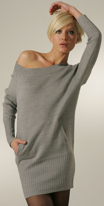 Surprisingly Flattering Sweater Dresses