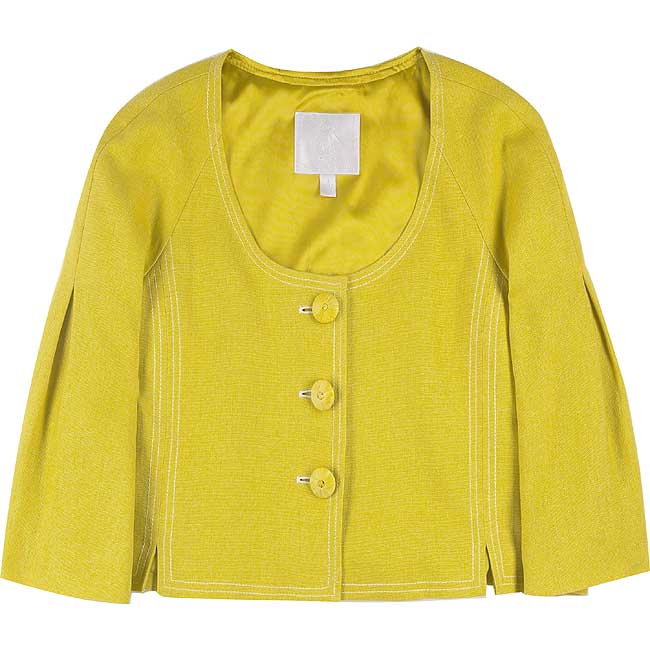 Trend Alert: Collarless Jackets Trend Alert: Collarless Jackets