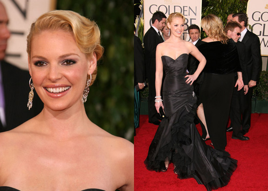 The Golden Globes Red Carpet: Katherine Heigl