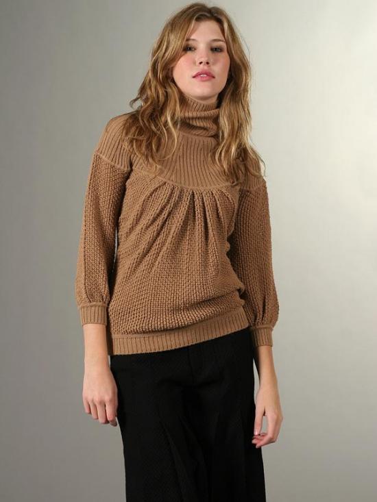 Trend Alert: Billowy Turtleneck Sweaters