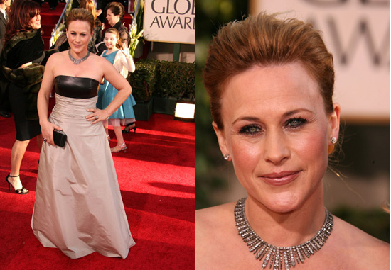 The Golden Globes Red Carpet: Patricia Arquette