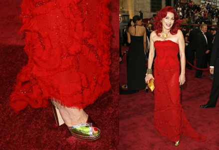 Patricia Field's Special Oscar Payless Shoes