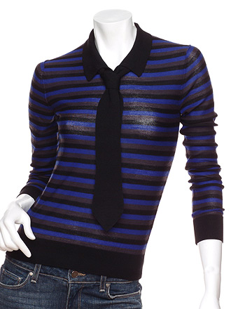 Sonia Rykiel Striped Tie Sweater: Love It or Hate It?