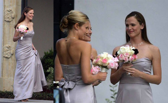 Jennifer as the Celebrity Bridesmaid