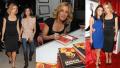 Felicity Shows off her New Book