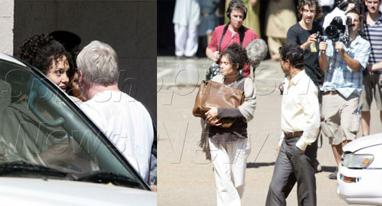 Angelina's Bodyguards Strike Again