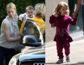 Gwyneth Spends QT With Apple & Moses