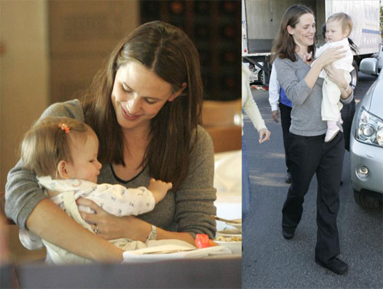 Jen Celebrates with Violet