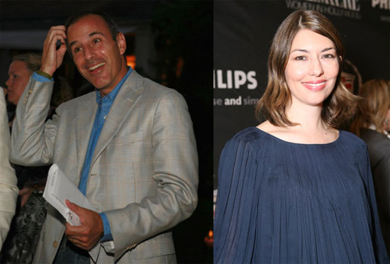 Sugar Bits - Matt Lauer & Sofia Coppola Baby News