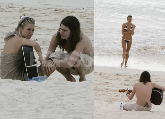 Sienna and Jamie Strum It Out, Beach