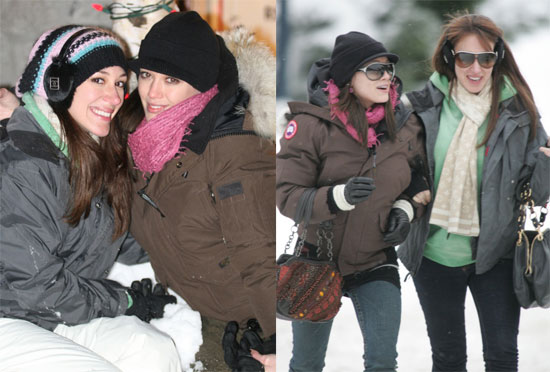 Hilary and Haylie Chill Out in Whistler