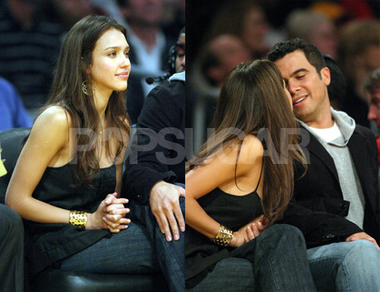 Jessica Alba Enjoys a Good Lay...Up