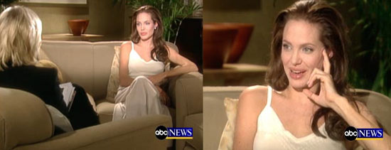 Angelina Not Pregnant, On the Pill