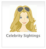 Introducing: Celebrity Sightings!