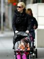 Mommy Gwyneth takes a Stroll