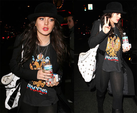 Lindsay's Back On the Scene