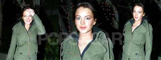 Lohan Last Night Out Ends With a Hotel Floor Nap