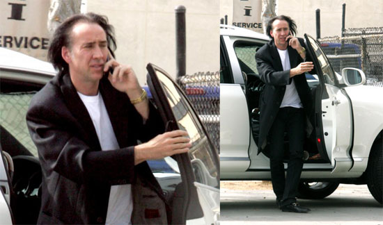 Nic Cage Stays in Character