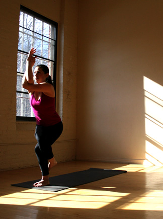 YOGA CHALENGE:  Eagle