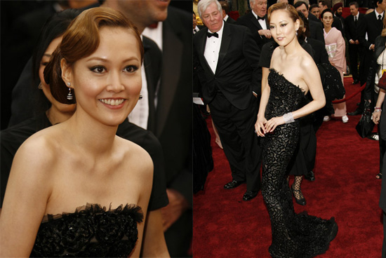 Oscars Red Carpet: Rinko Kikuchi