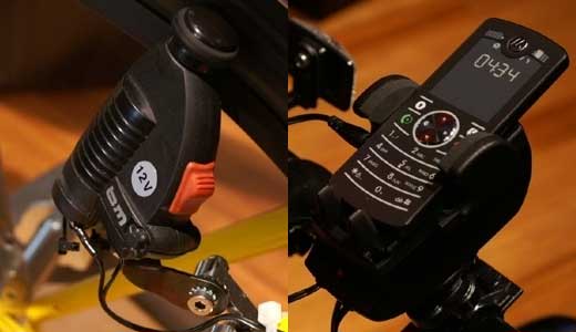 Phone Charger for Your Bike: Pedal Power