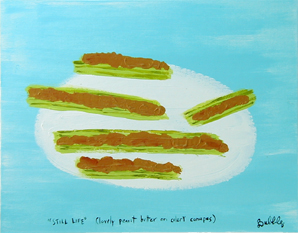 Snack Attack: Stuffed Celery Canape