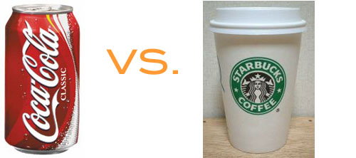 Coke or Cafe Mocha