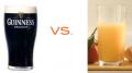 Guinness versus Orange Juice