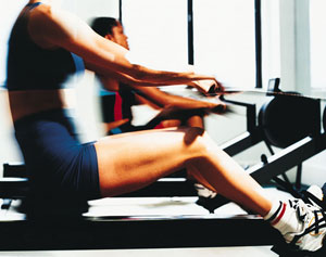 Cardio Workout: Rowing Machine