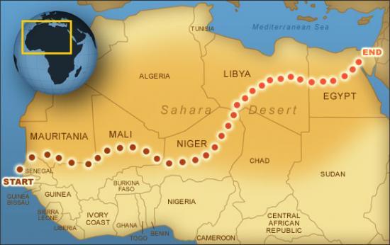 Need Motivation? These Guys Ran Across The Sahara