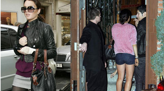 Celebrity Style: Lindsay Lohan's Hot Overnight Bag