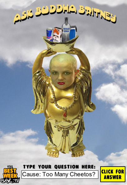 Britney as Buddha?