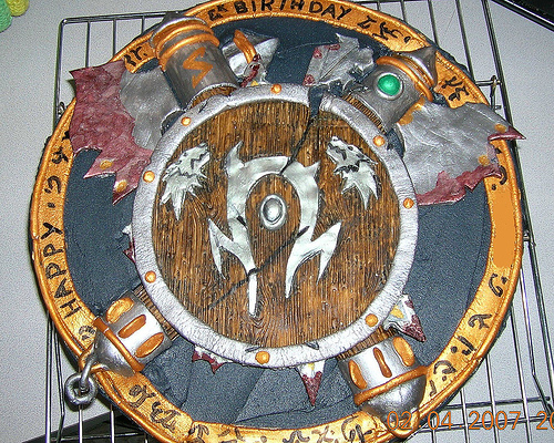 Edible Geek: World of Warcraft Cake