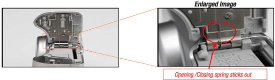 Safety Notice: PowerShot A530/A540 Overheats