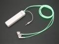 Totally Geeky or Geek Chic? Neon Cables And Headset For iPod