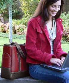 Clark and Mayfield Classy Laptop Totes