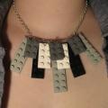 Totally Geeky or Geek Chic? Lego Obsession Necklace
