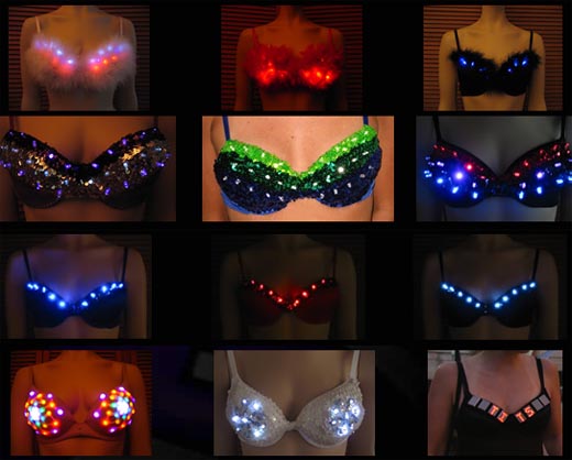 Tech News Roundup - LED Bras In Time For Feb. 14th!?