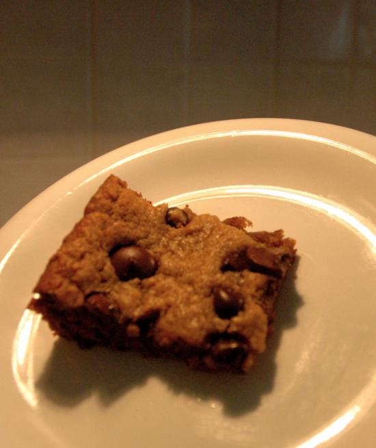 52 Weeks of Baking: Flourless Peanut Butter Bars