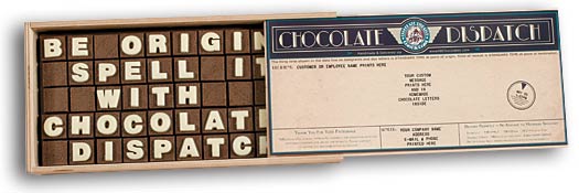 Let the Chocolate Do the Talking