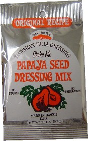 Find It: Papaya Seed Dressing Mix
